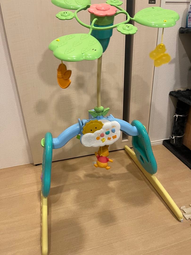 【超美品】箱あり　6WAYジムにへんしんメリープーさん　プーメリー