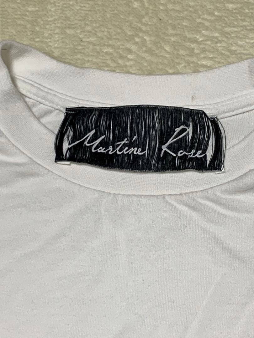 Martine Rose ホワイト Tシャツ