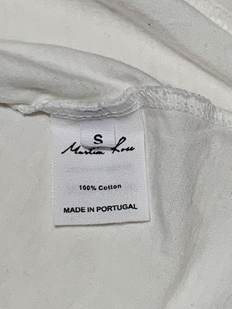 Martine Rose ホワイト Tシャツ
