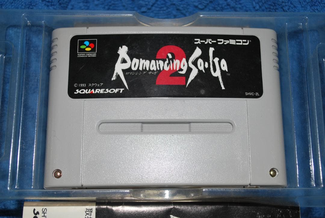 SFCソフト「ロマンシング　ザ・ガ２」中古動作品の出品です。