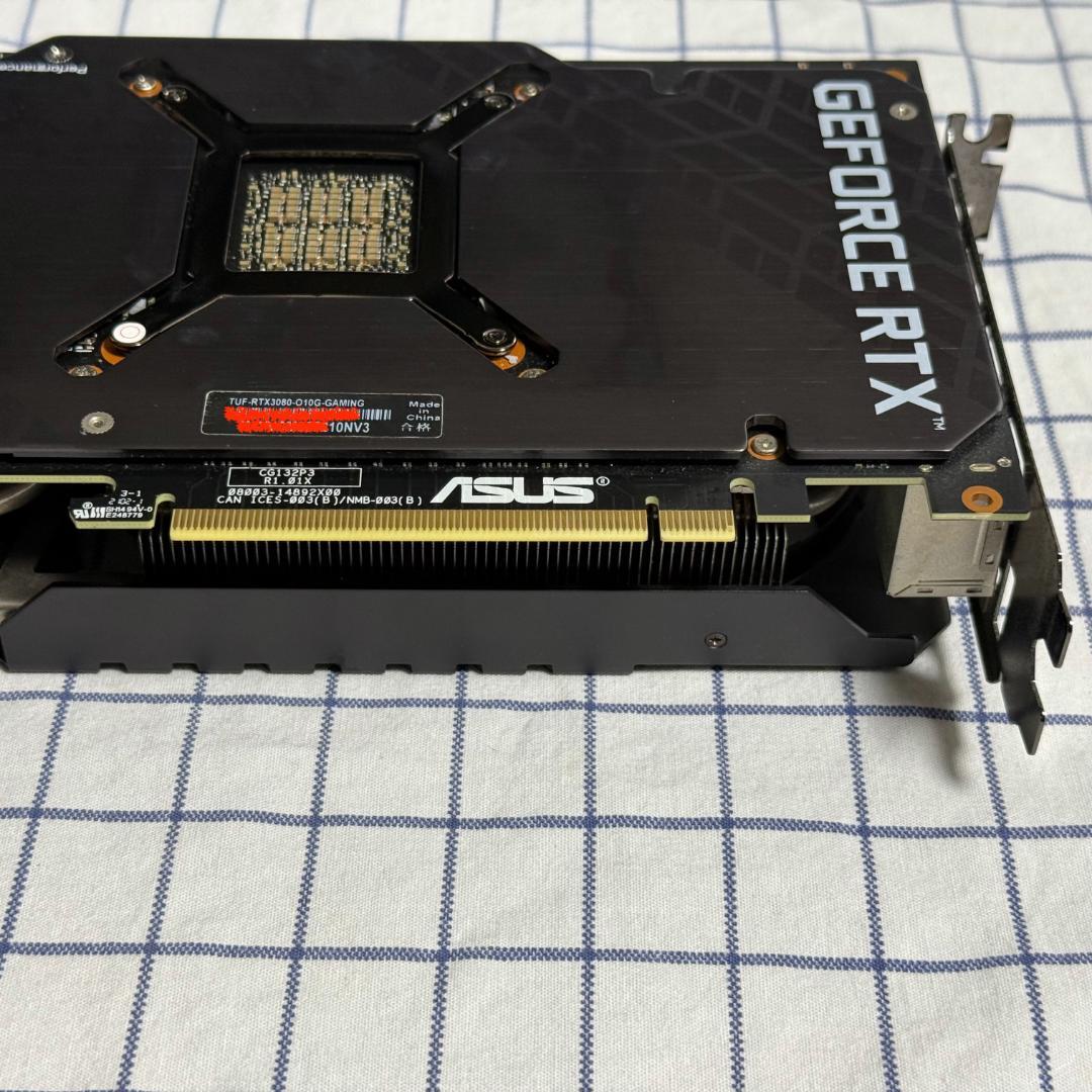 グラフィックボード・グラボ・ビデオカード ASUS RTX 3080 10GB TUF GAMING OC