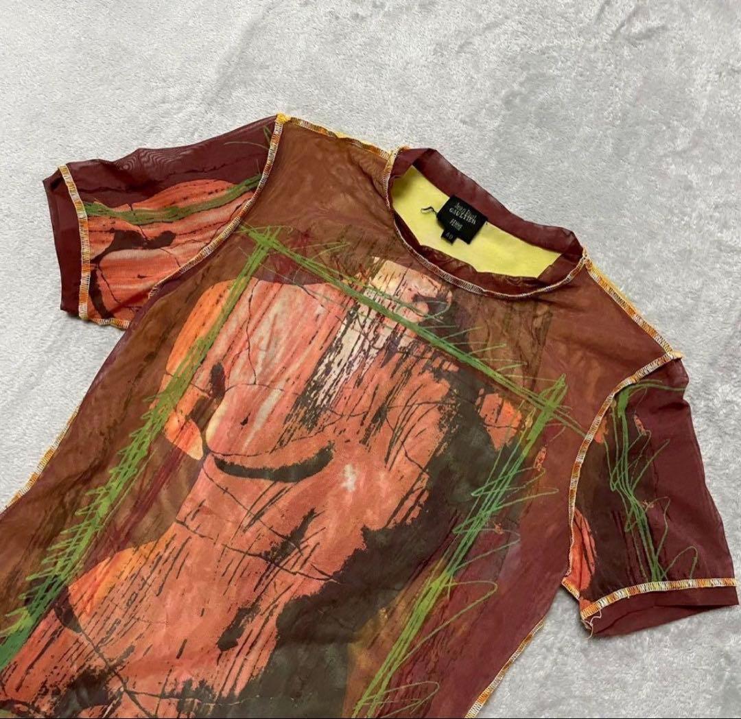 トップス Jean Paul Gaultier Torso Mesh Top 40