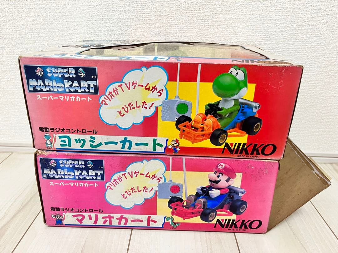 新品　ラジコン　マリオカート　ヨッシー　ニッコー　タイヨー　任天堂　マリカー