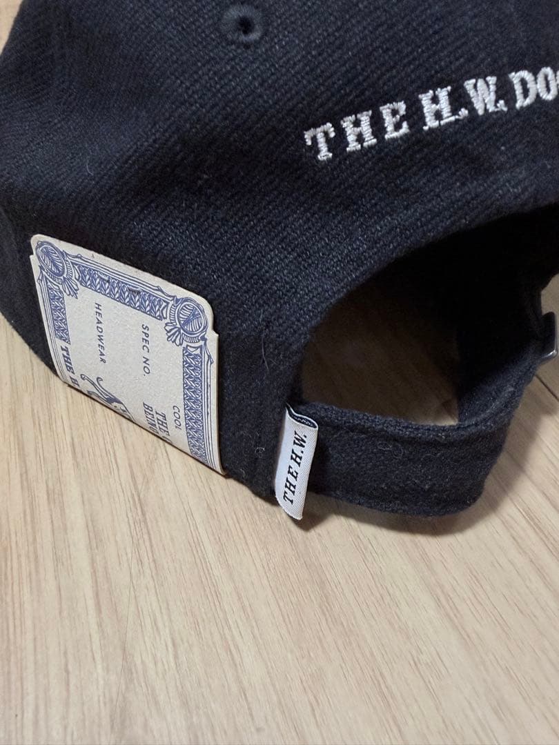 帽子 THE H.W.DOG&CO MUJI UNION CAP - Black F