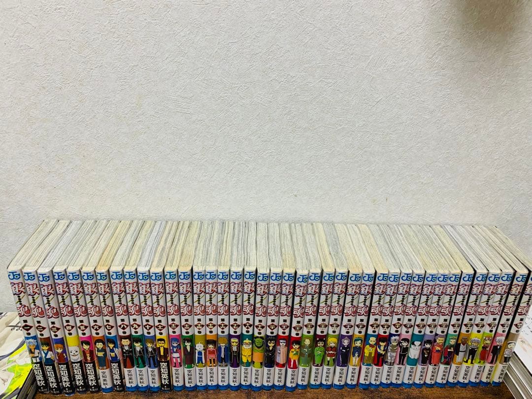 銀魂 全巻セット 72巻　全巻保護フィルム