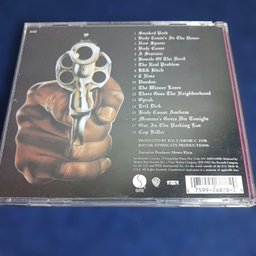 BODY COUNT ボディ カウント cop killer 収録