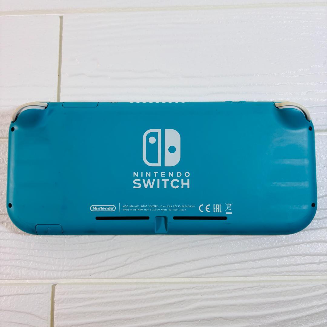 【動作確認済】Switch Lite ターコイズ 本体 SDカード付 初期化済