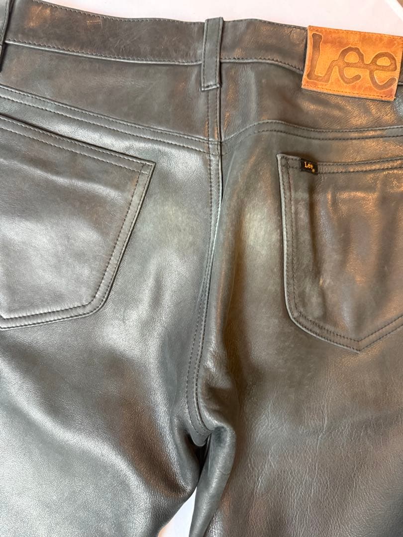 lee leather pants vintage usa レザー