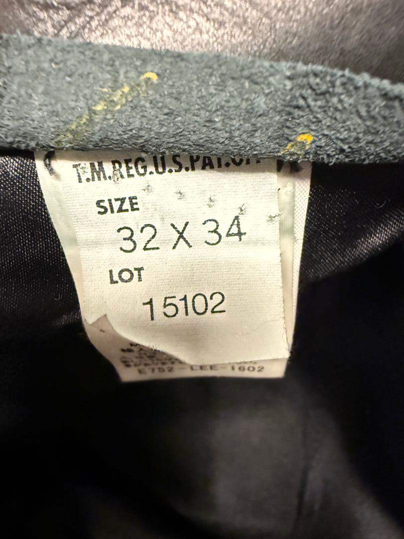 lee leather pants vintage usa レザー