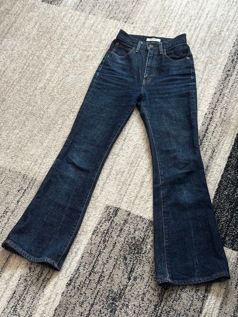 パンツ moussy mvs flare denim 23in