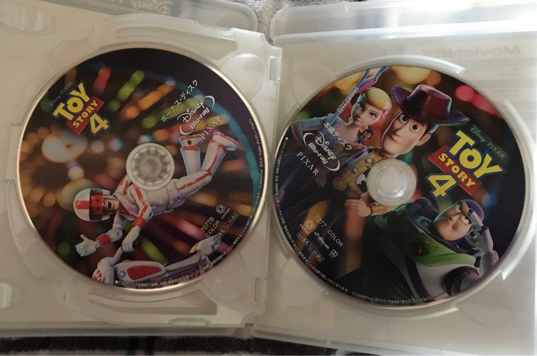 【美品】トイストーリー　４作品　MovieNEX Blu-ray 純正ケース
