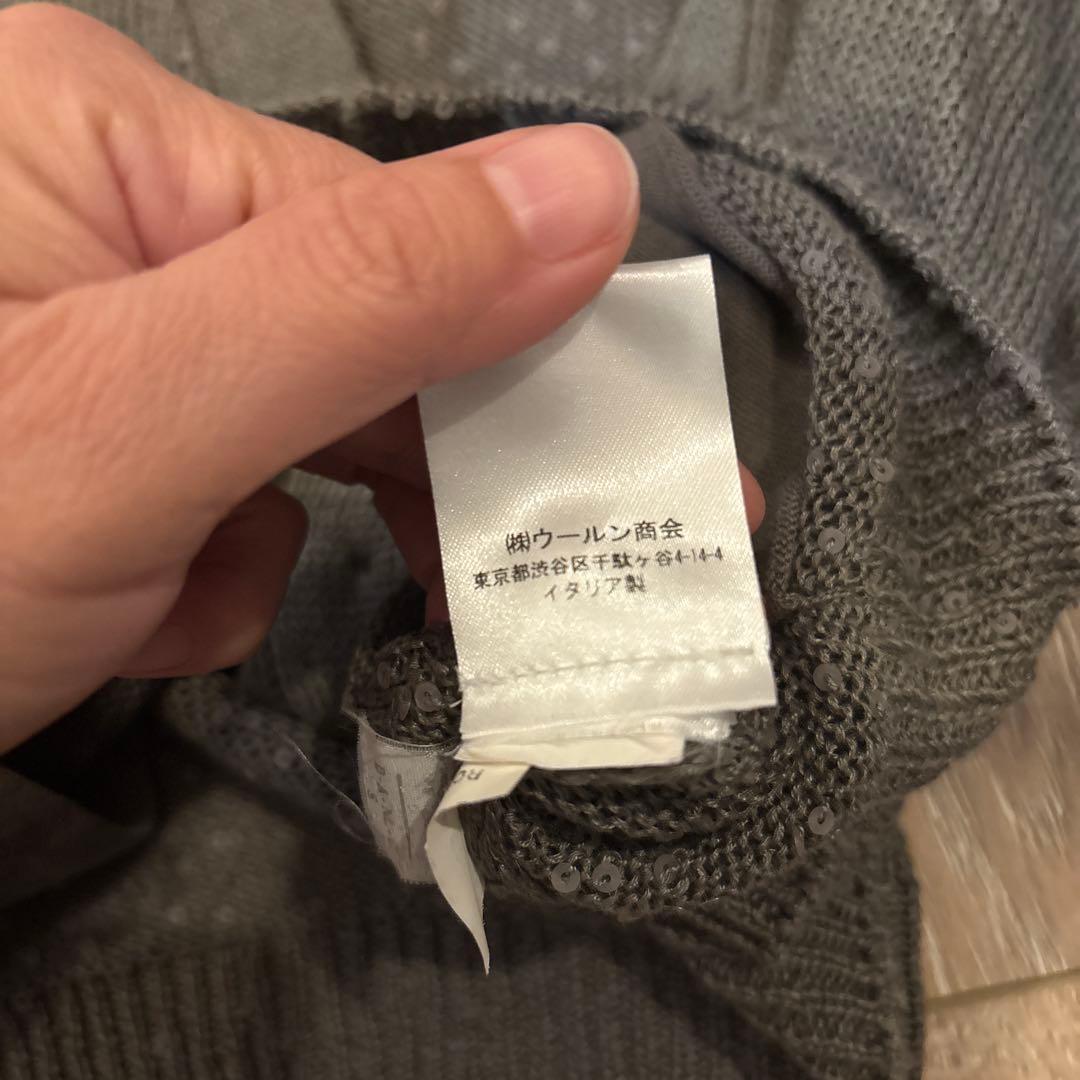 BRUNELLO CUCINELLI ブルネロクチネリ 麻 絹 カーディガンS