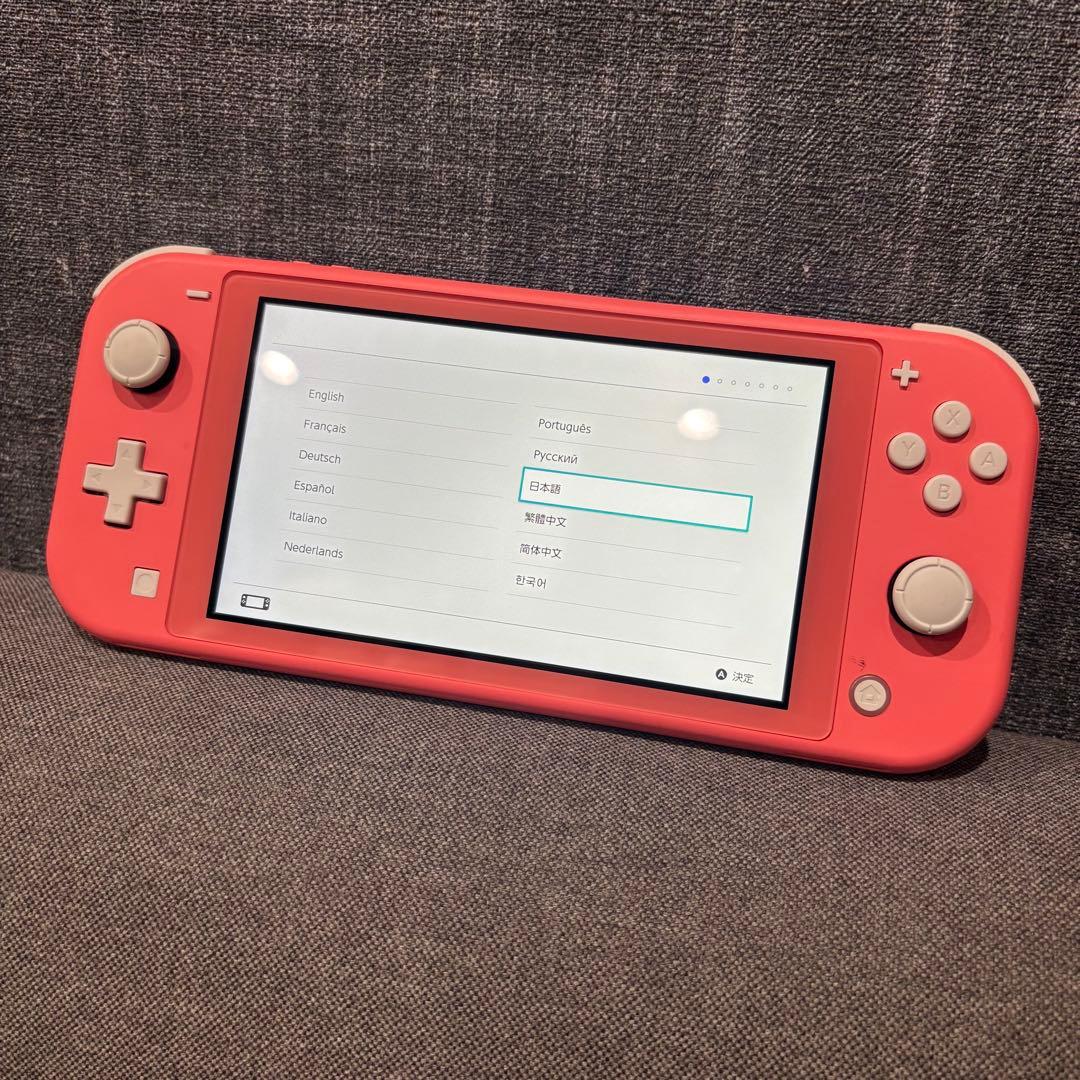 美品✨良品　スイッチライト SwitchLite HDH-001 コーラル