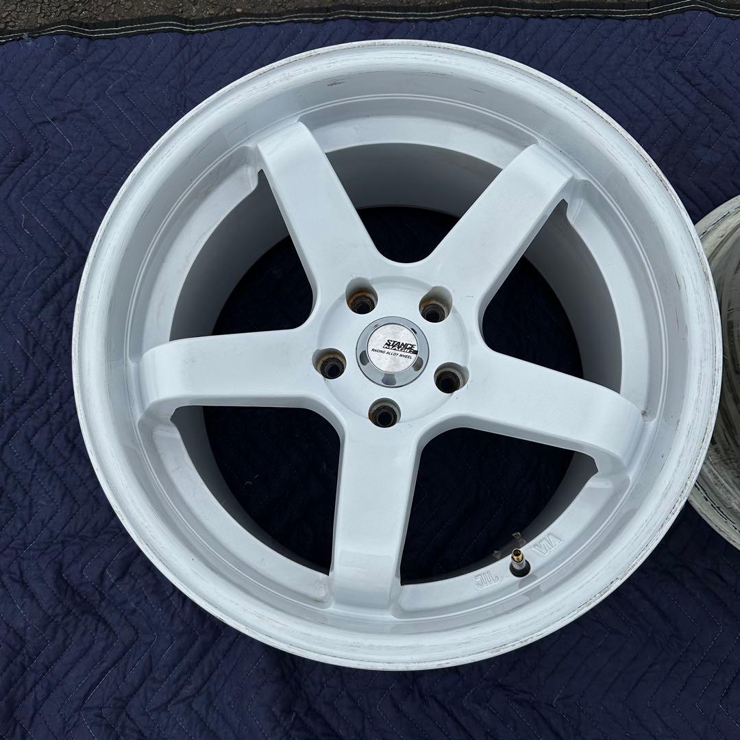 18インチ　10.5j + 15 スタンスマジック stance magic