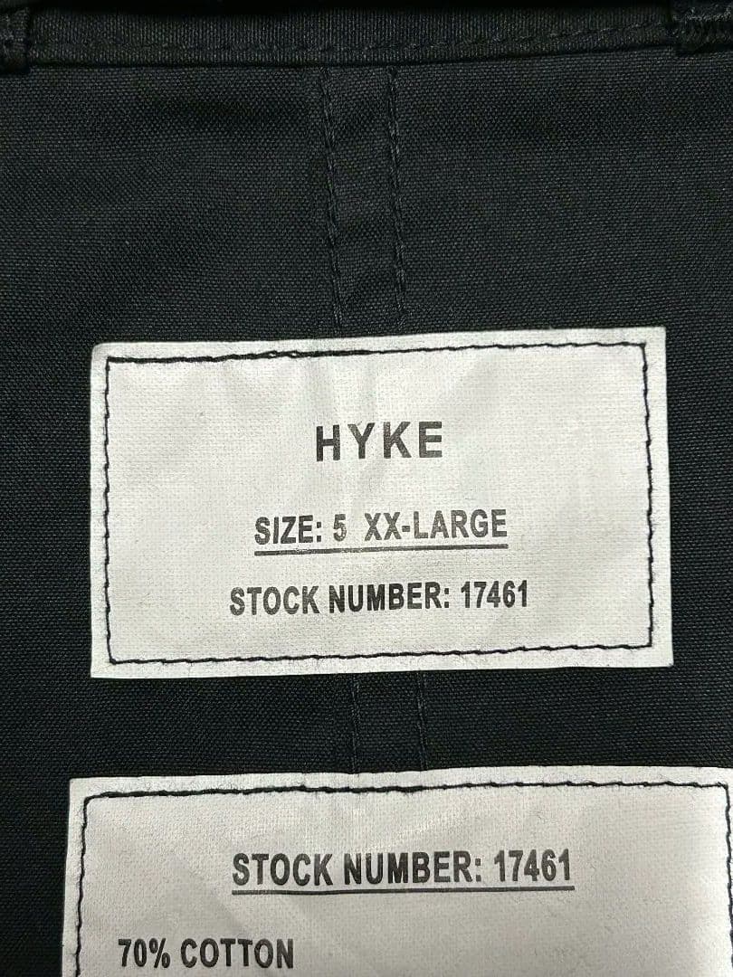 L*u様 限定値下げ！HYKE ハイク M-65 FIELD COAT ブラック