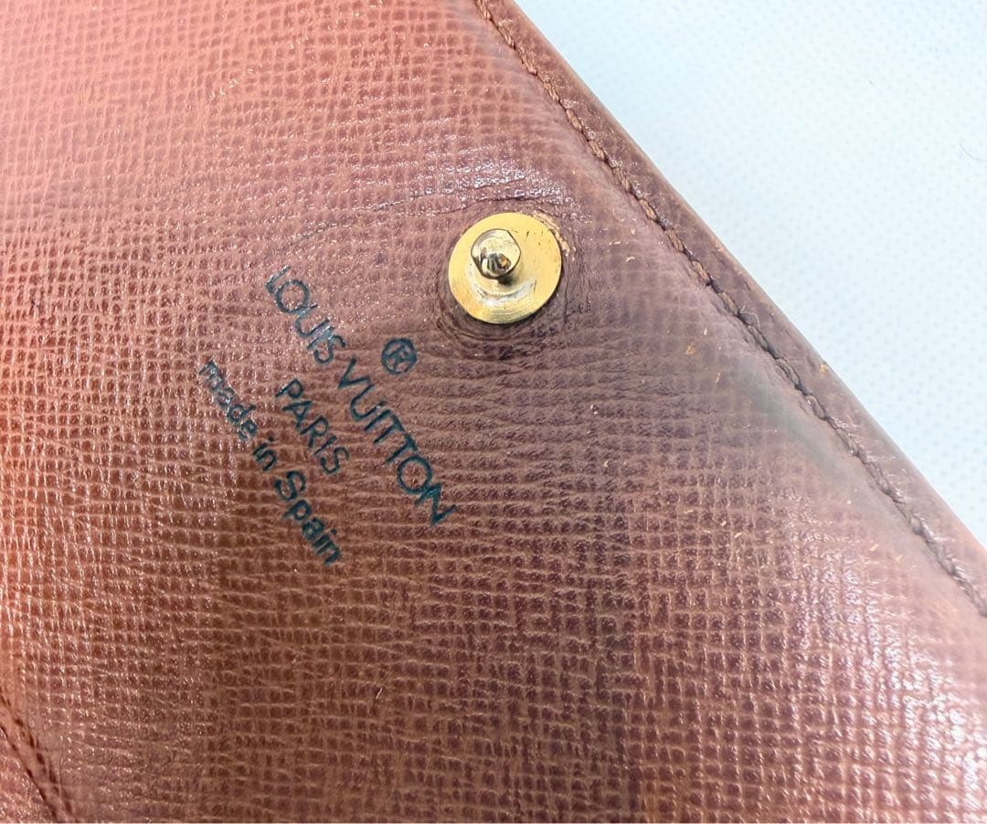 ルイヴィトン モノグラム ポルトモネビエ トレゾール財布 M61730