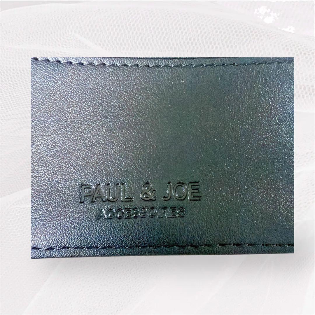 新品✨ポール＆ジョー アクセソワ 三つ折り財布 ヌネット がま口 ブラック 黒