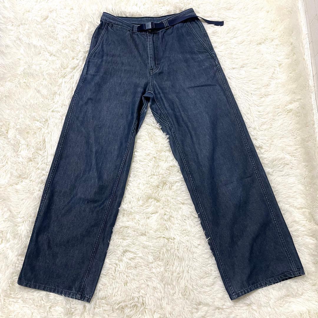 ザノースフェイス パープルレーベル デニムフィールドパンツ　ワイドパンツ