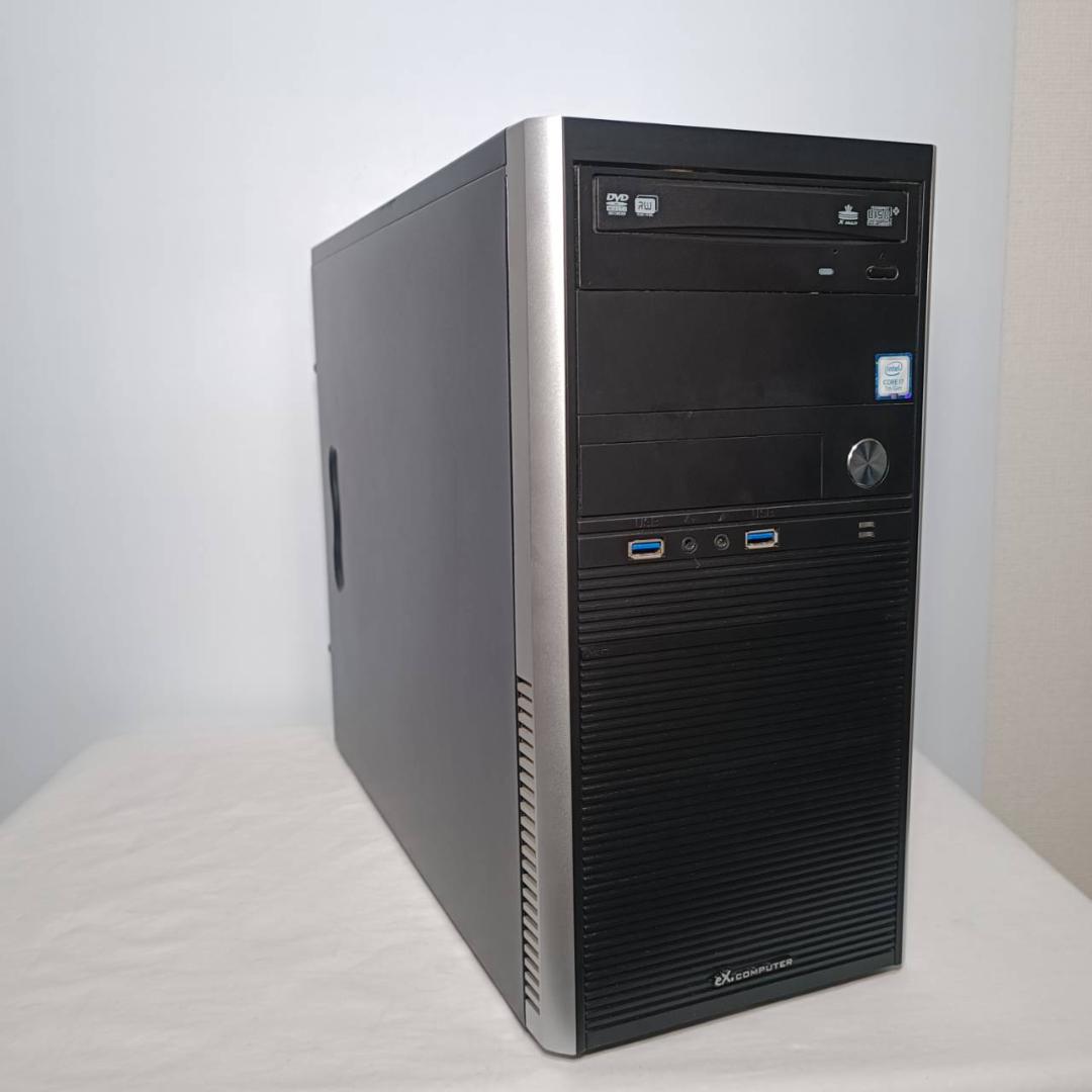 【激安ゲーミングPCフルセット】i7 GTX 快適動作！MS Office搭載