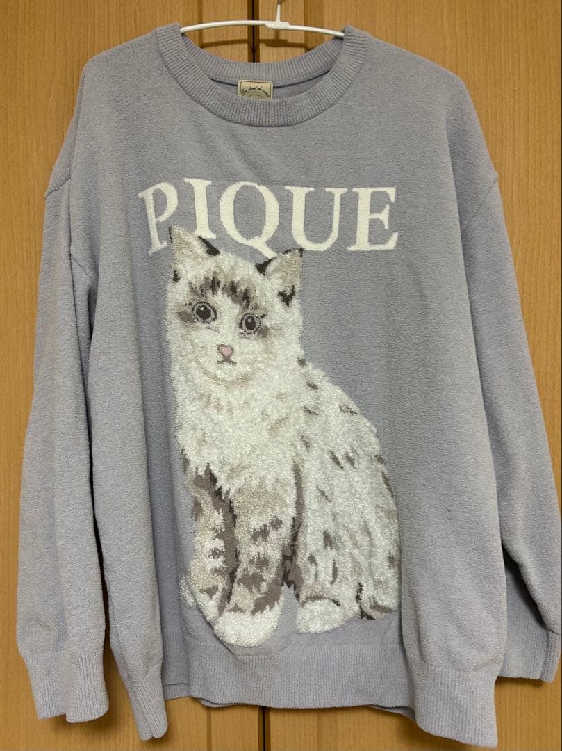 gelato piqué CAT ジャガードオーバー Blue セット