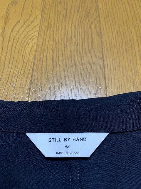 46 美品 25ss STILL BY HAND セミダブルジャケット