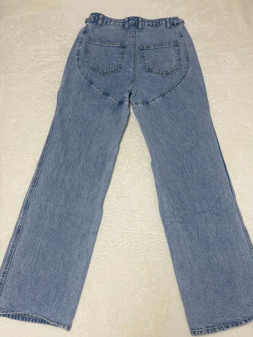 andmary ribbon hip denim アンドマリー(M)