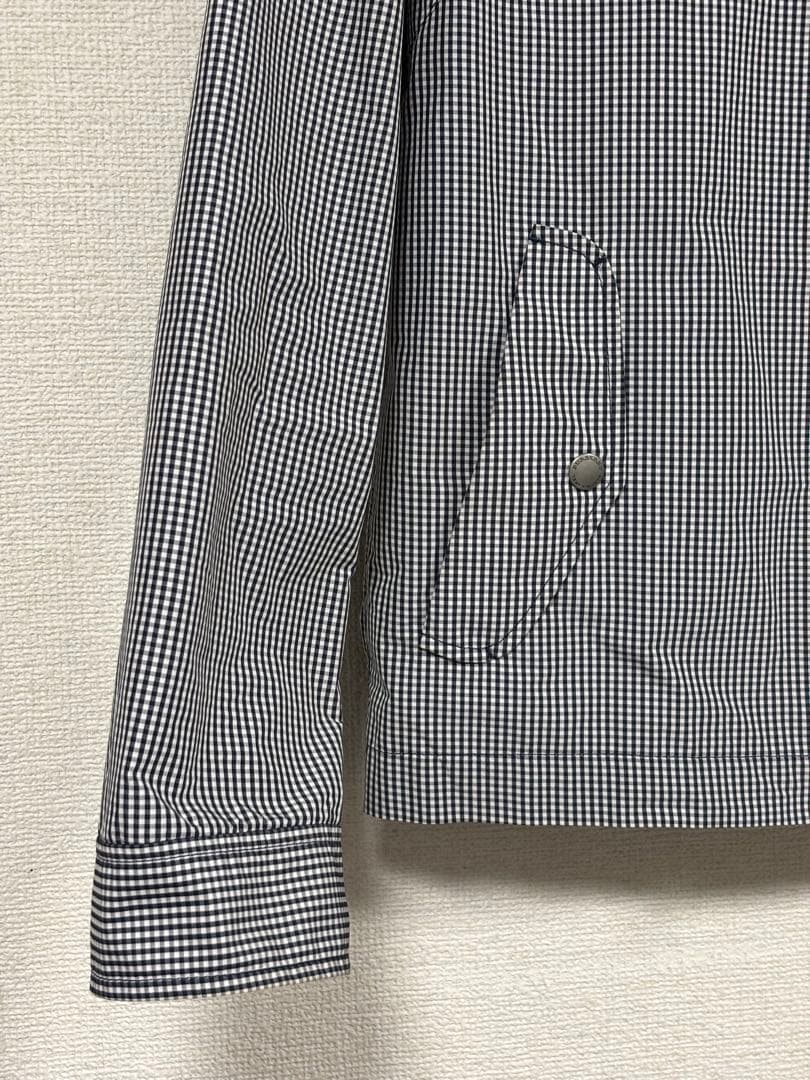 【JUN】バーバリーブラックレーベルのギンガムチェックブルゾン