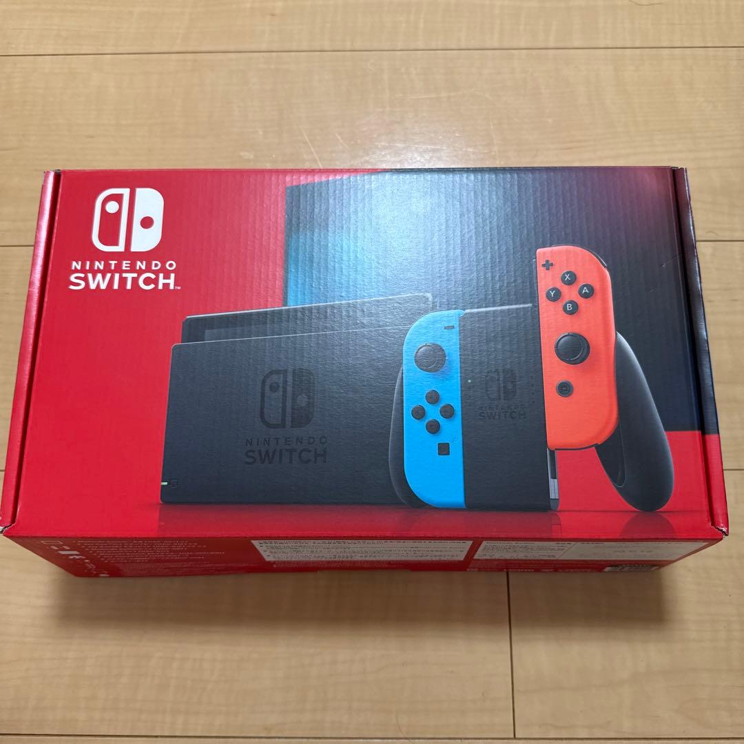 Nintendo Switch 本体 青/赤 付属品完備