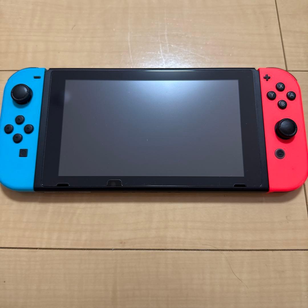 Nintendo Switch 本体 青/赤 付属品完備
