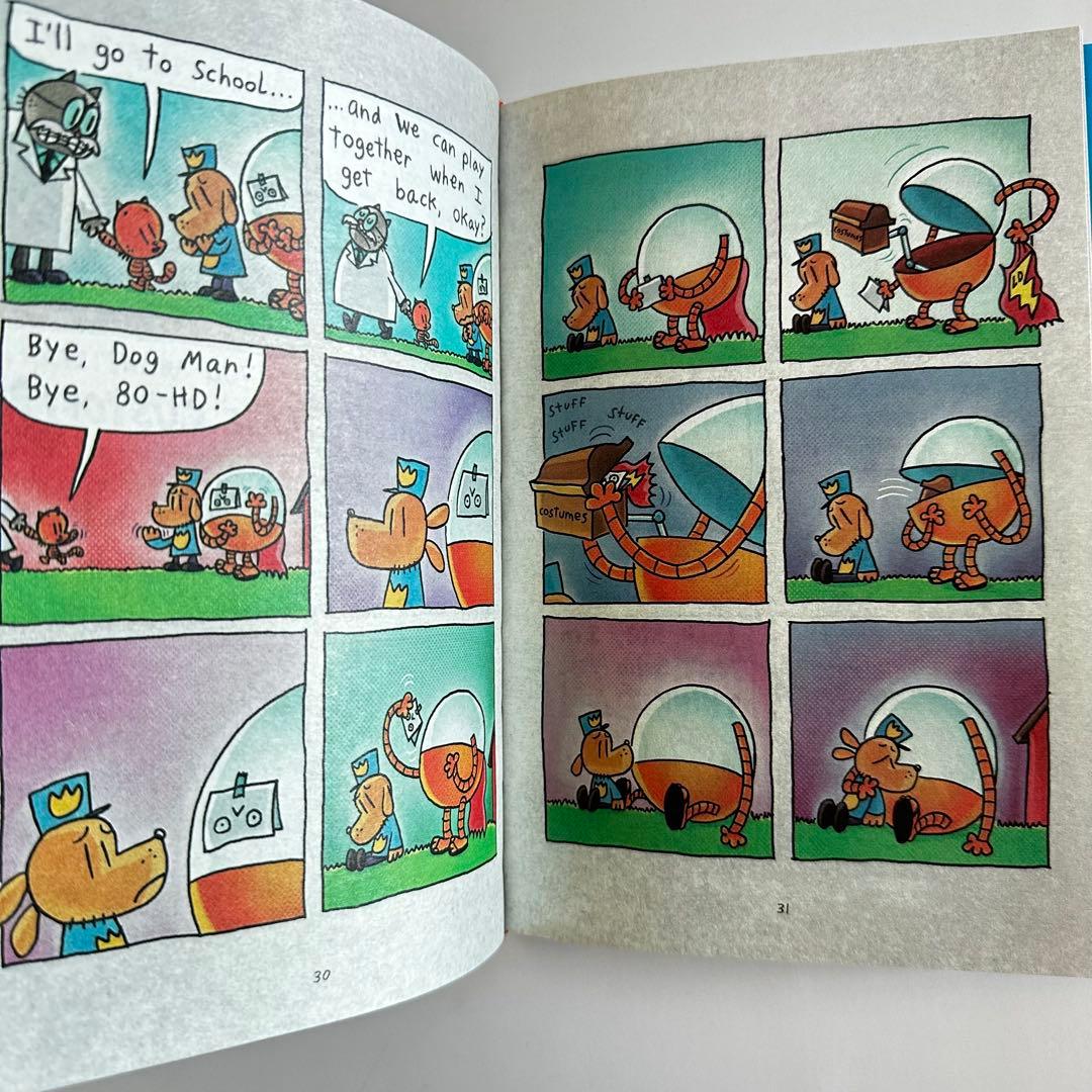 Dog Man 12冊【新品】英語まんが 多読 洋書　海外版コミック