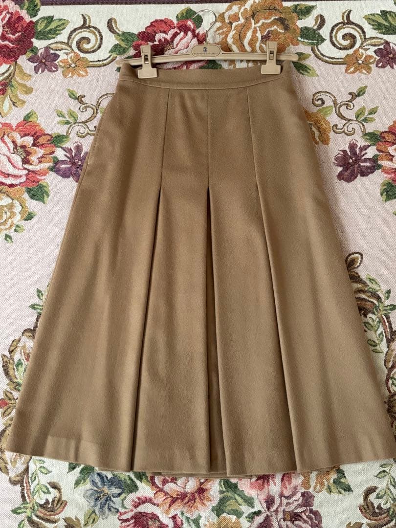 Max Mara スカート　キャメル　wool