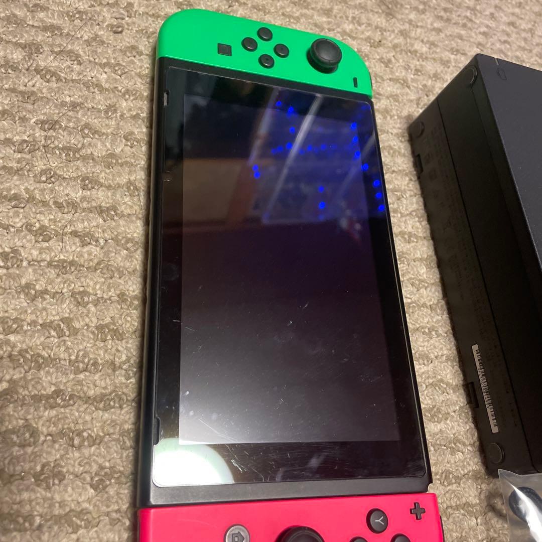 動作確認済み　任天堂Switch スプラトゥーン2セット　箱なし　ソフトなし
