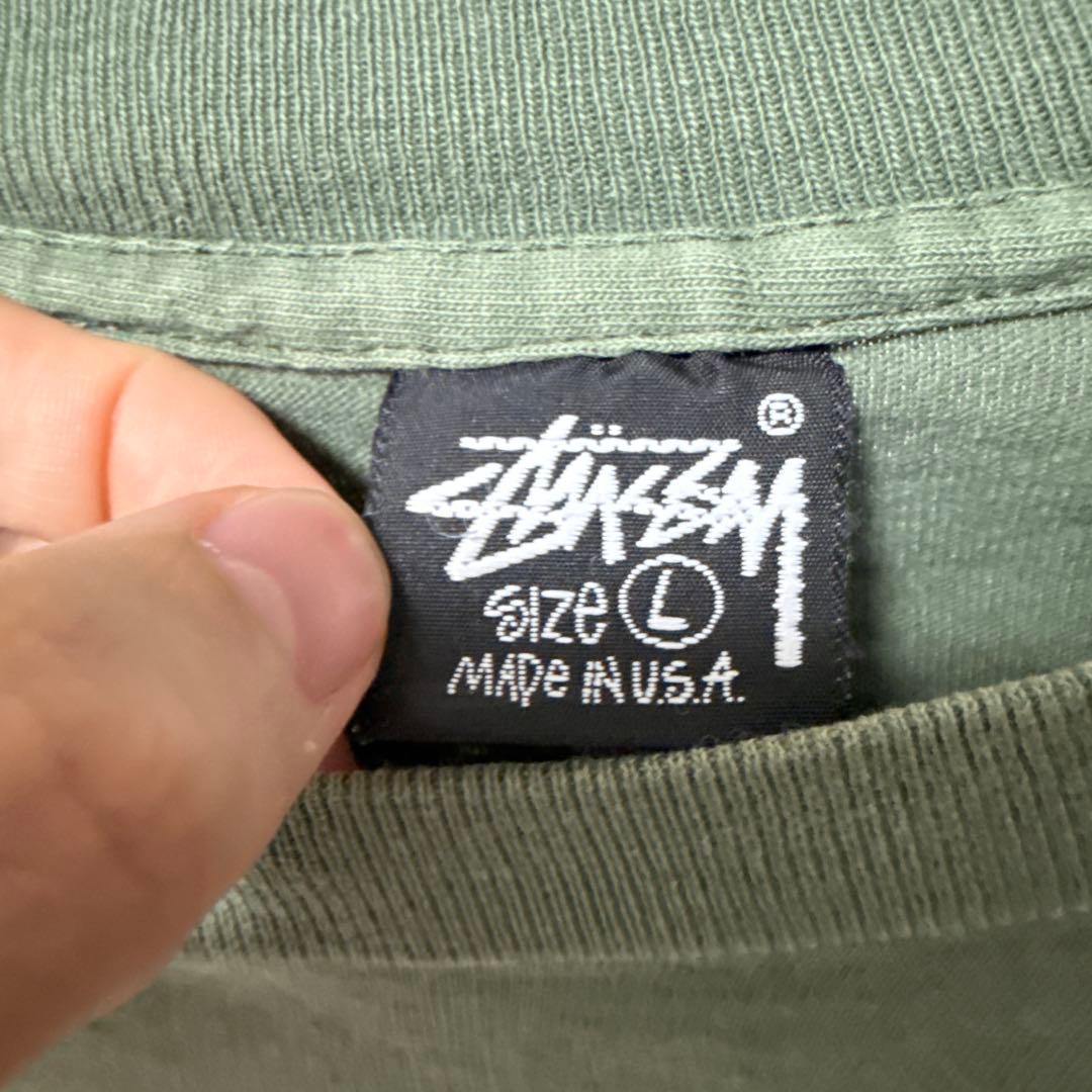 黒タグ Old Stussy \"LIKE BUTTA\" ステューシー USA製