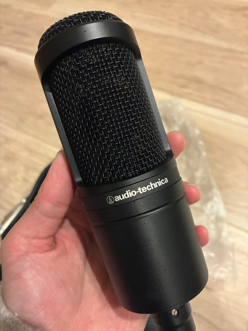 audio-technica AT2020 コンデンサーマイク　ケーブル セット