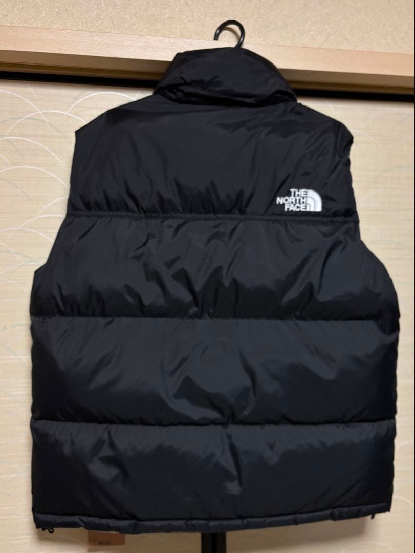 新品ザ ノースフェイス ブラック ダウンベストL（日本XL）