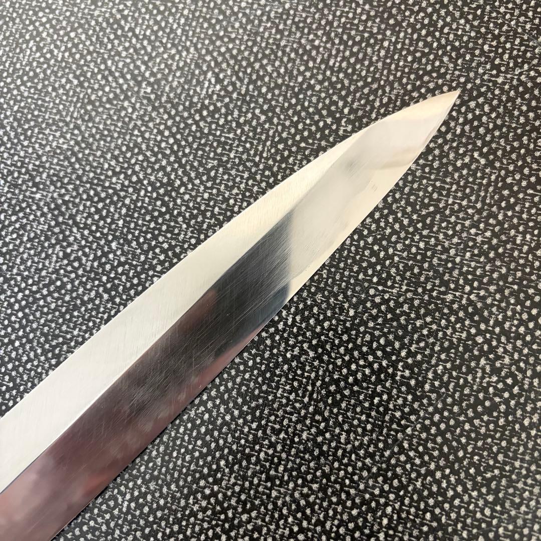 ラ*郎様 柳刃包丁　刺身包丁　青鋼　８寸240㎜　本刃付済 和包丁