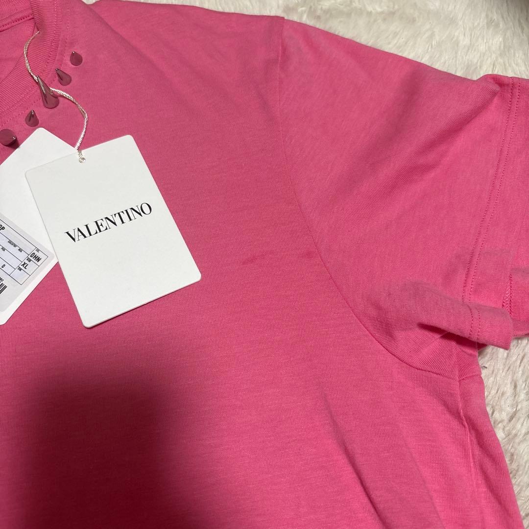 VALENTINO ピンク 半袖Tシャツ
