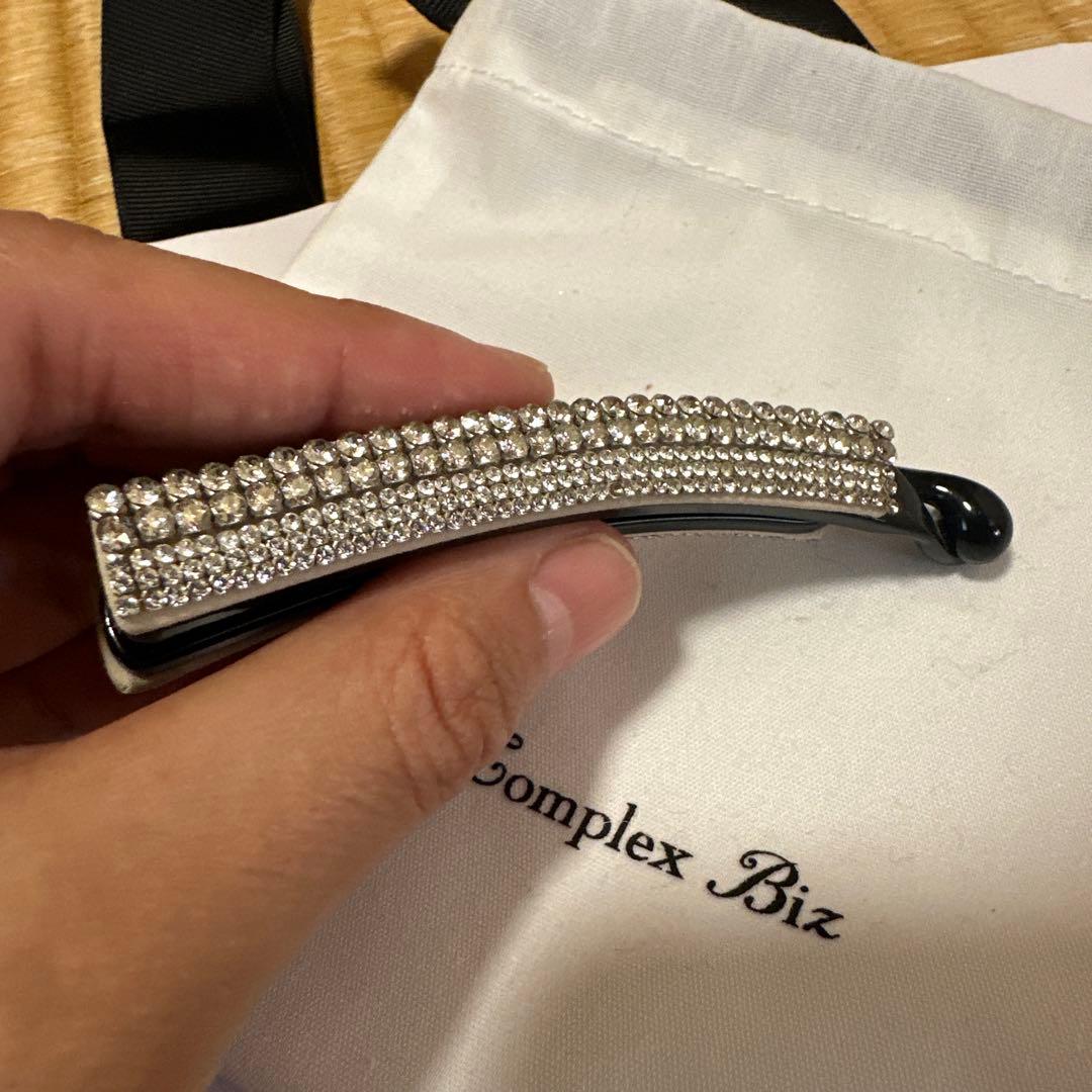 Complex Biz 　バナナクリップ　クリスタルメッシュ　レア　完売品