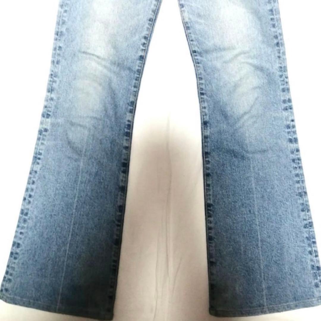 moussy mvs フレア 26ライトブルー