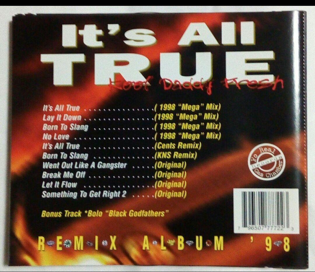洋楽 KOOL DADDY FRESH/IT`S ALL TRUE REMIX