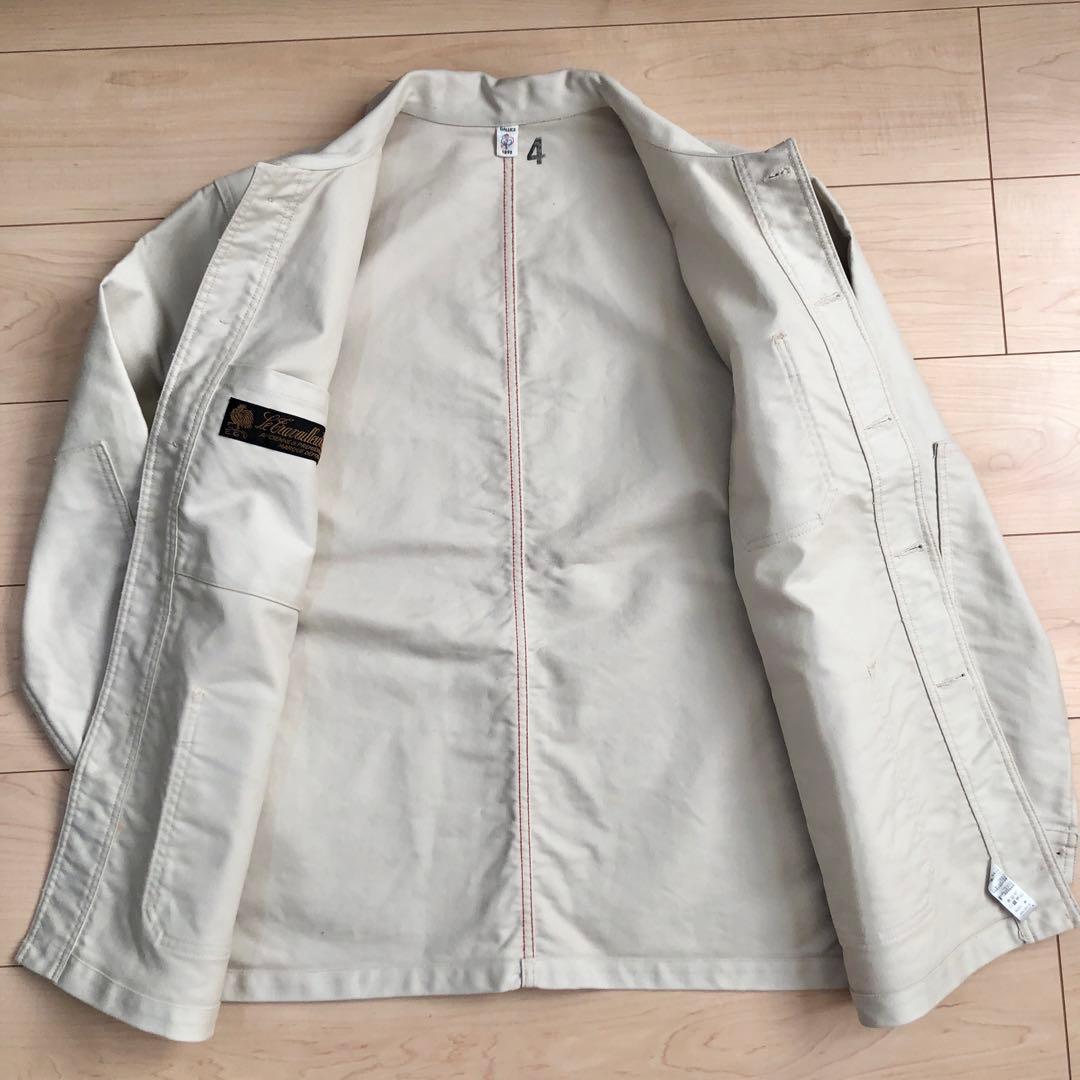 新品 GALLICE フレンチ モールスキン ワークジャケット フランス製