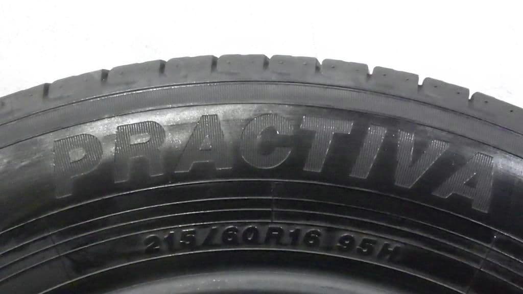① papa 215/60R16 PRACTIVA 2024年 夏タイヤ