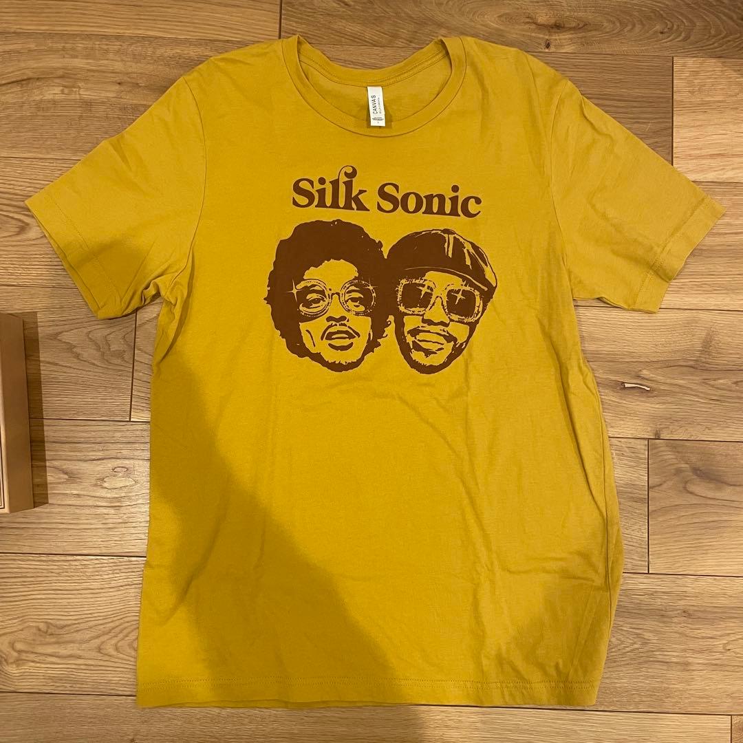 SILK SONIC CD+GOLD Tシャツ (LARGE) BOX