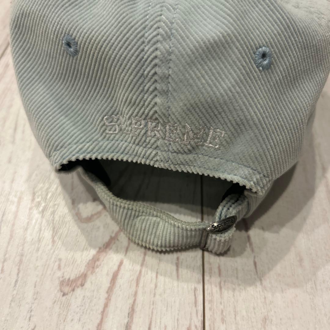 fuchisupreme シュプリーム コーデュロイ　キャップ　Sロゴ