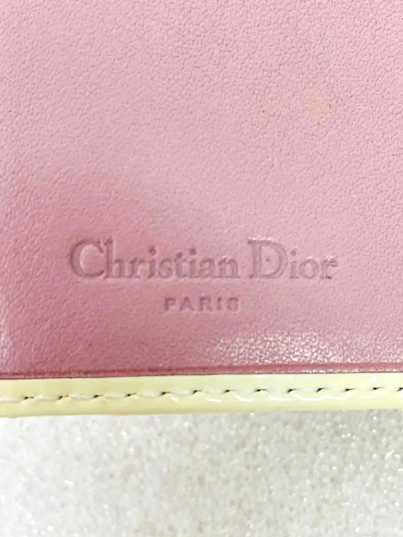 ⭐️美品⭐️Christian Dior トロッター 二つ折り財布 ピンク