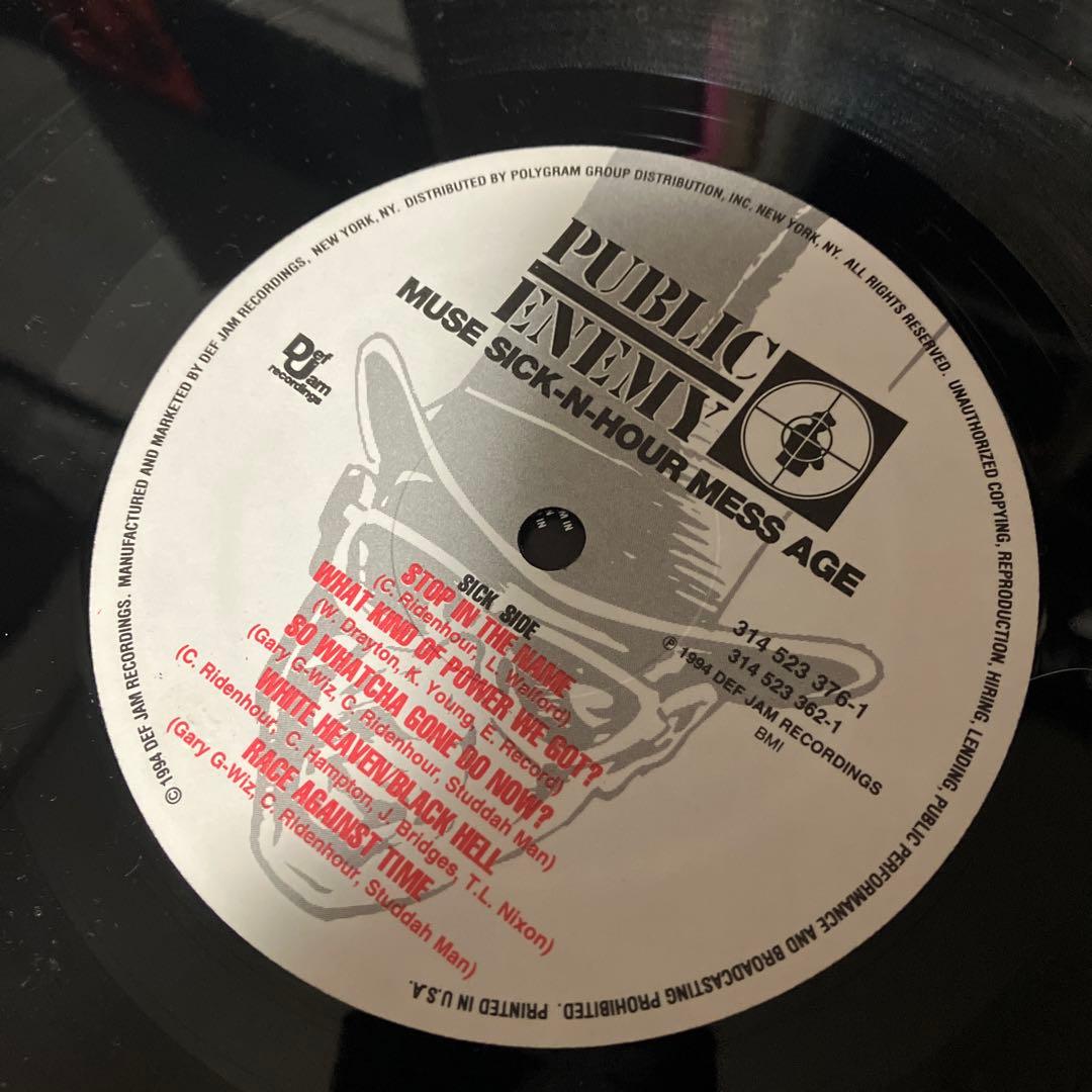 洋楽 PUBLIC ENEMY / MUSE SICK-HOUR MESS AGE