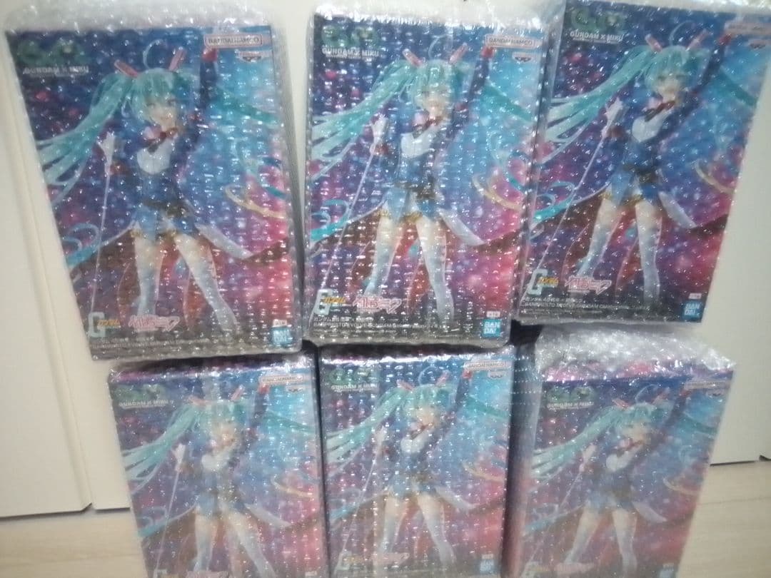 ガンダムミク　バンブレストエボルブ　6体セット