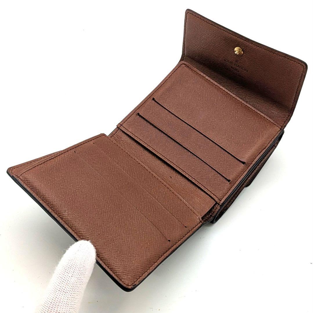ルイヴィトン モノグラム ポルトモネ カルトクレディ ダブルフォック C15