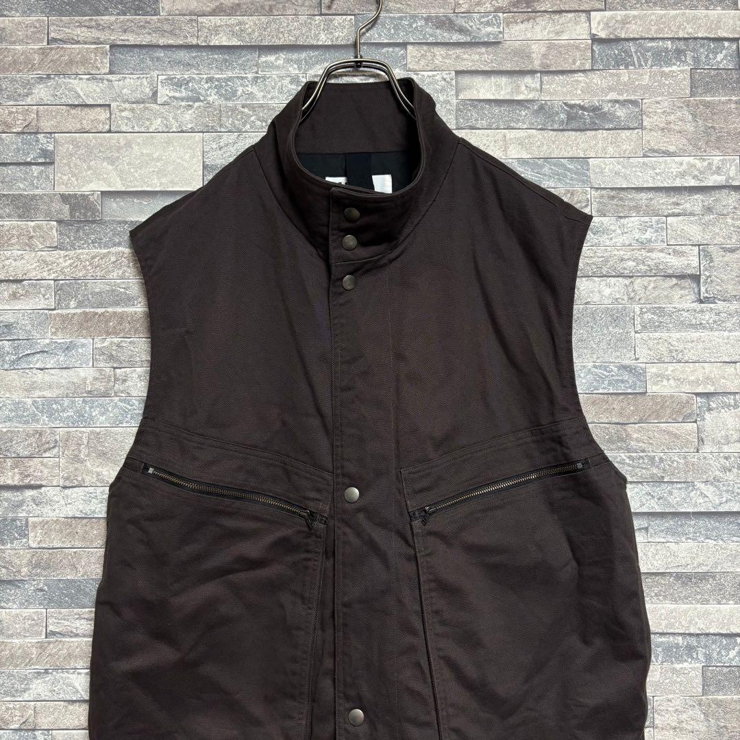 トップス MHL. MARGARET HOWELL Zip Pocket Gilet/L
