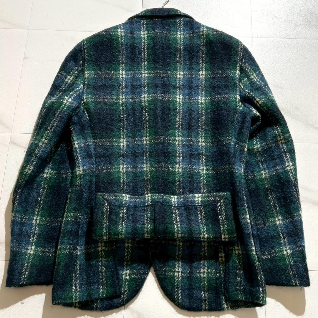 極美品L.B.M.1911 ルビアムアルパカモヘアウール混テーラードジャケットL
